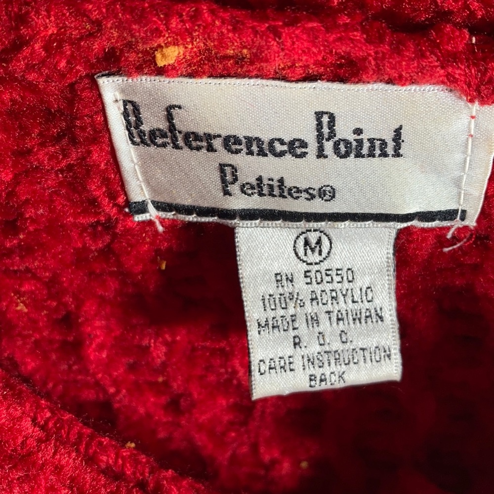 Reference Point red Sweater - Picture 2 of 8
